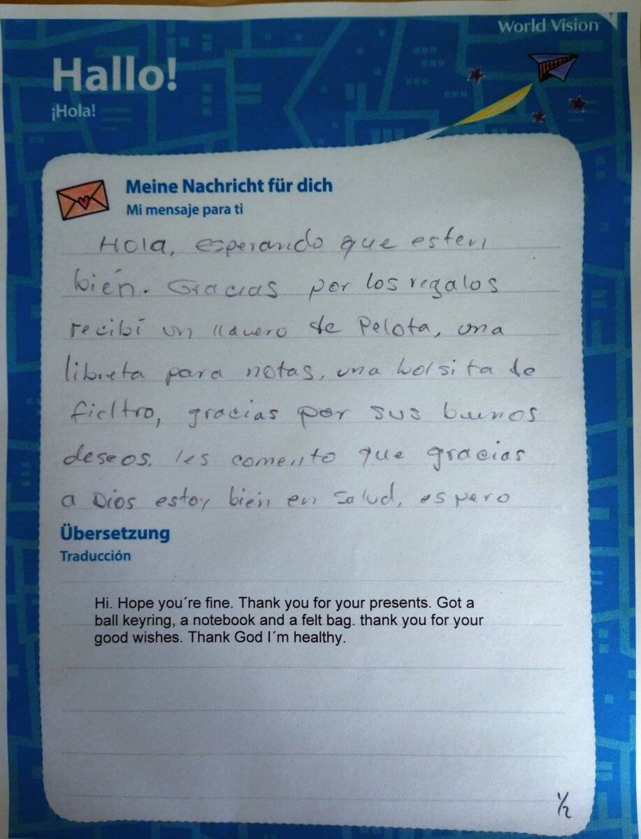 Briefe von einem Patenkind