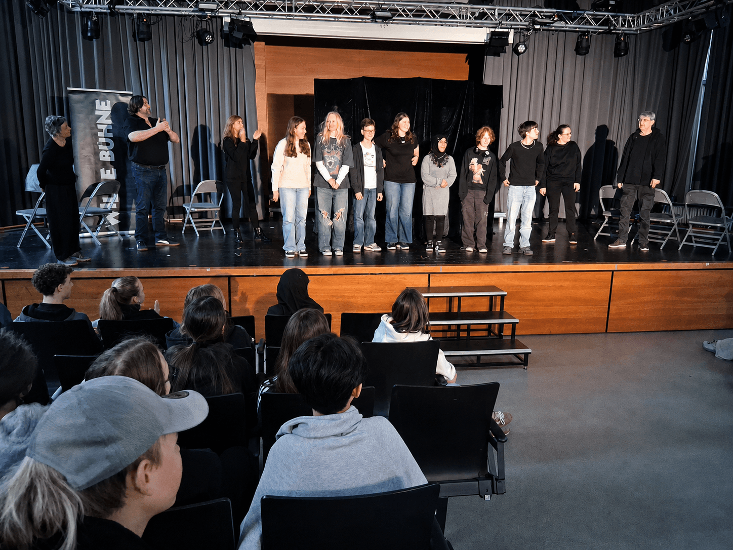 Theater, das wachrüttelt – Suchtprävention Klasse 9